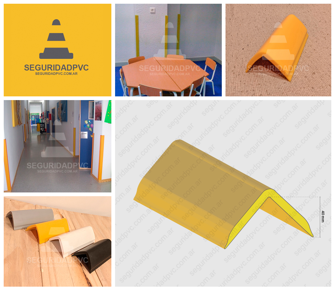 Ángulo Esquinero Guardacantos 40x40mm