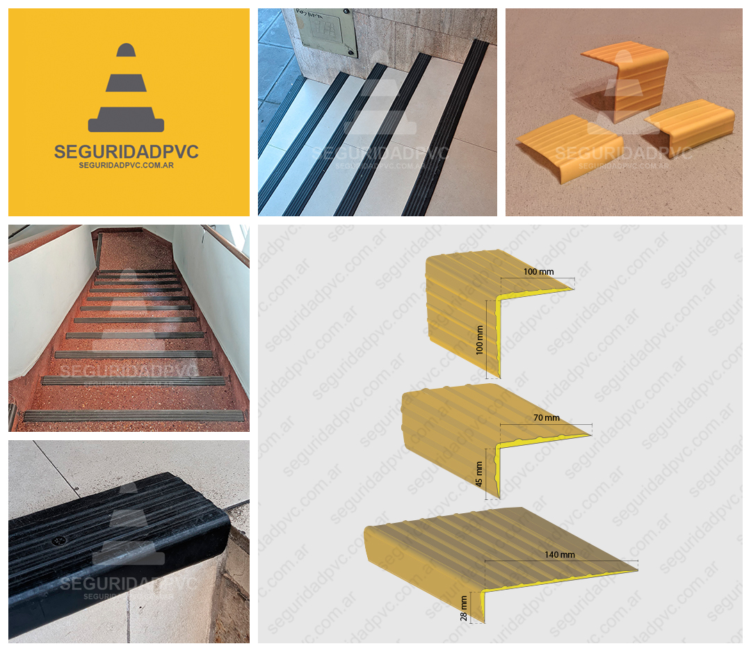 Ángulo Esquinero Nariz de Escalón 100x100mm