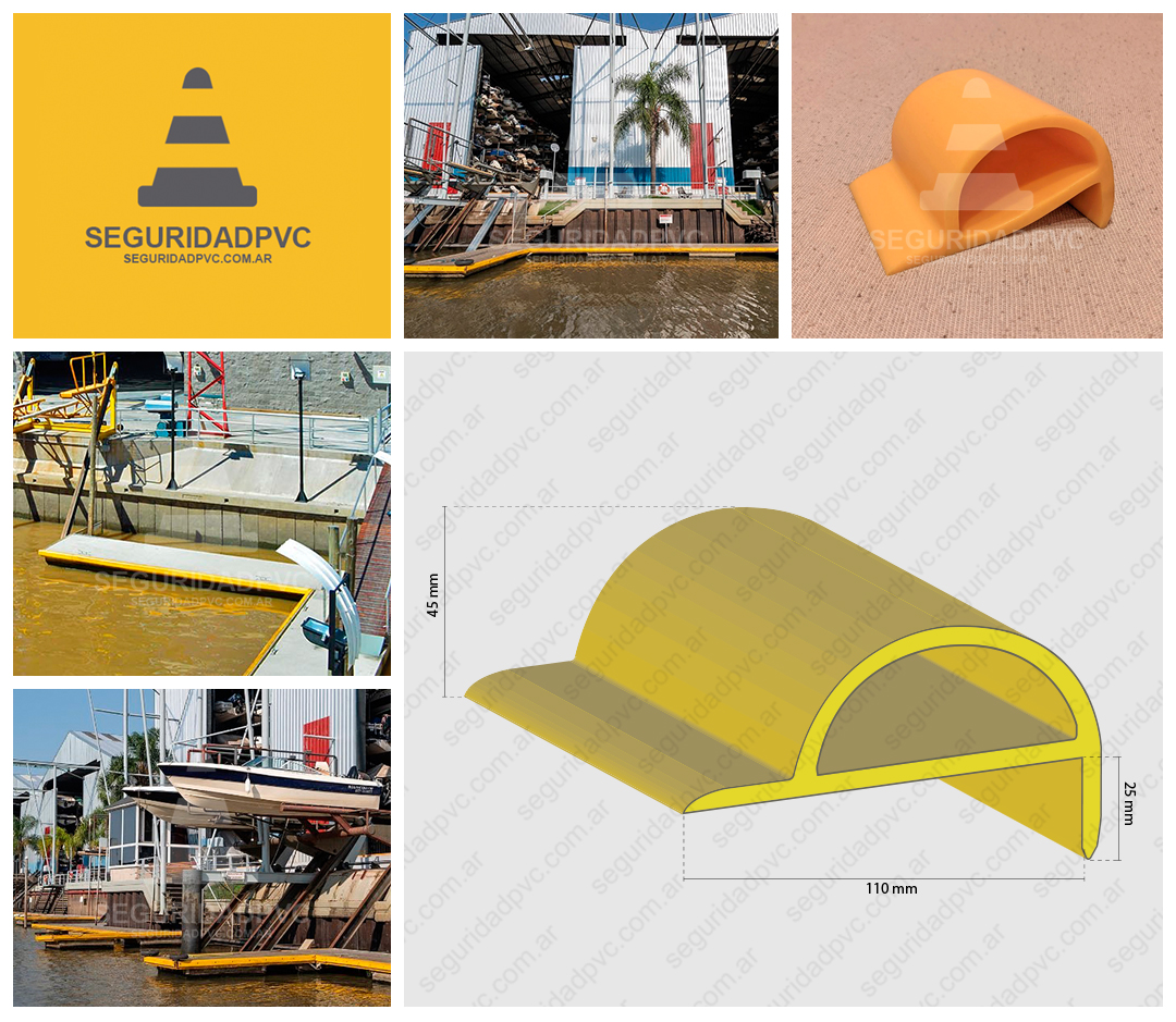 Botazo Náutico Ángulo 90° Curvo 110x45mm