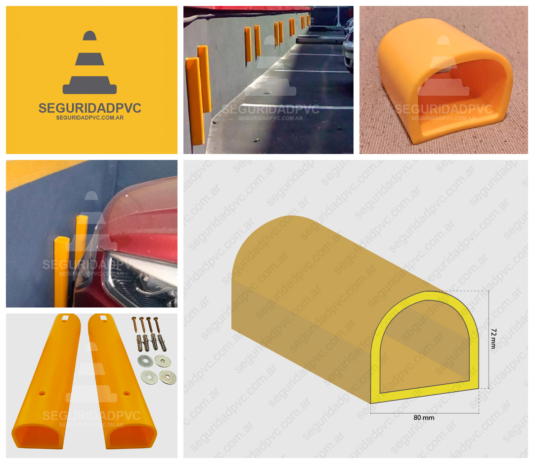 Botazo Parachoques TP 80x72mm