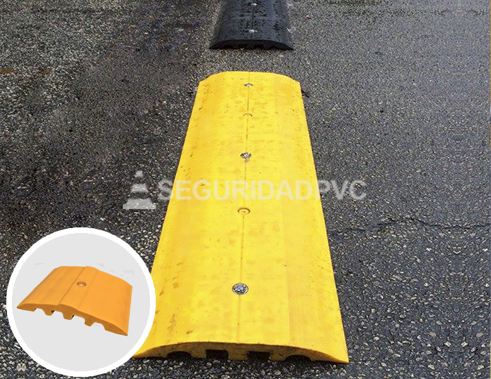 lomada suave, reductor de velocidad, pasacables, para asfalto, homrmigon, calle, peaje