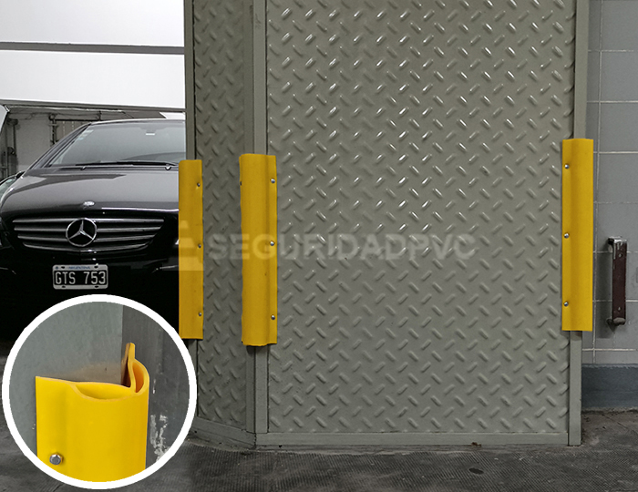 Protector de columnas de PVC