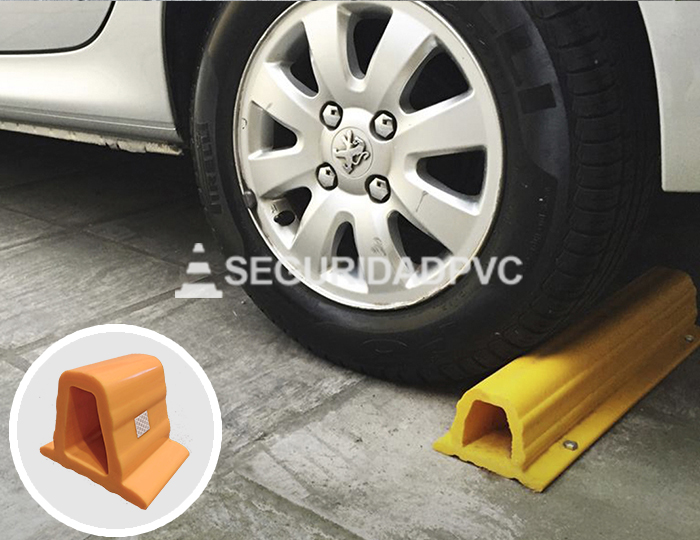 Tope de Estacionamiento PVC