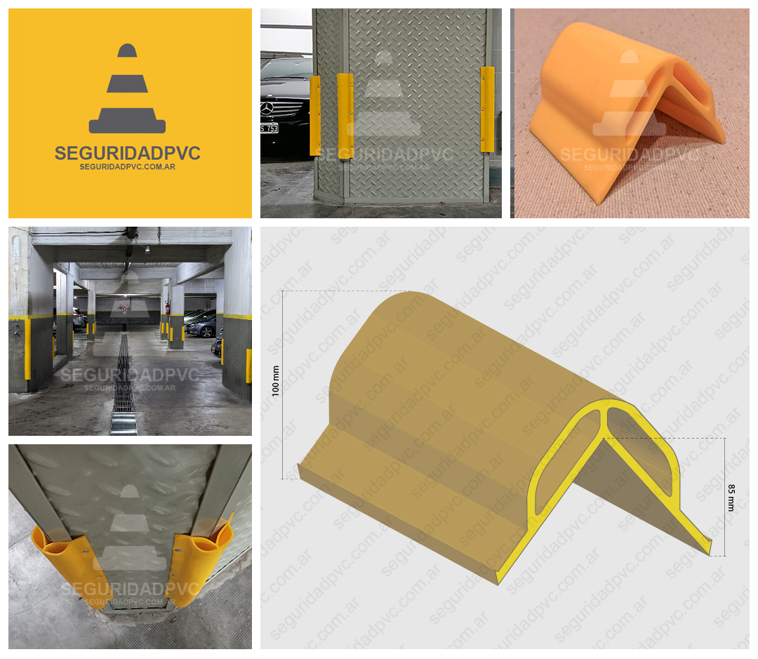 protector de columnas, esquinero antichoque, guardacantos paragolpes, protector de esquinas, garages, colegios, hospitales. 